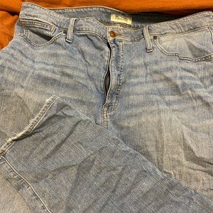 Madewell Classic Straight Jeans (size 34)